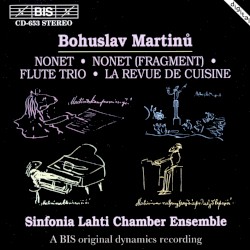 Nonet / Nonet (fragment) / Flute Trio / La Revue de Cuisine