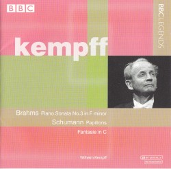 Brahms: Piano Sonata No. 3 in F Minor / Schumann: Papillons / Fantasie in C