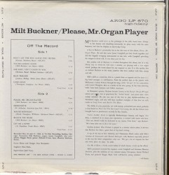 Please Mr. Organ Player