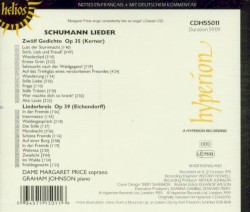 Kerner Lieder, op. 35 / Liederkreis, op. 39