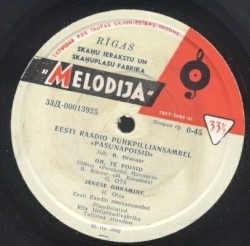 Eesti Raadio puhkpilliansambel «Pasunapoisid»