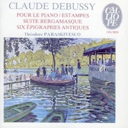 Pour le piano / Estampes / Suite bergamasque / Nocturne / Six épigraphes antiques