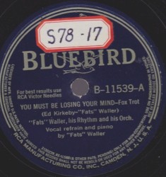 You Must Be Losing Your Mind / Don't Give Me That Jive (Come on with the Come on)