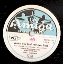 Wenn der Josl mit der Rosl / Spatz und Spätzin