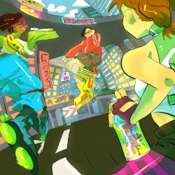 Music for Jet Set Radio Future Generation