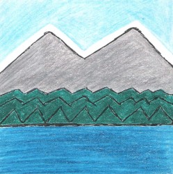 Entre le soleil et les arbres