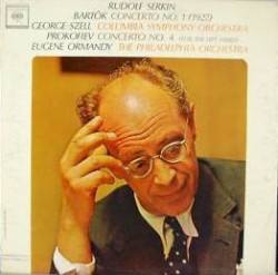Bartók: Concerto no. 1 / Prokofiev: Concerto no. 4 (for the Left Hand)