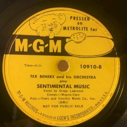 Down in Nashville, Tennessee / Sentimental Music