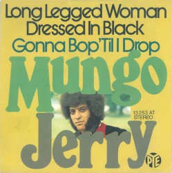 Long Legged Woman Dressed in Black