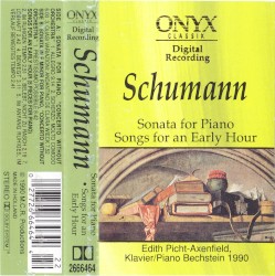 Sonata for Piano / Songs for an Early Hour