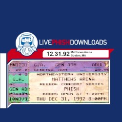 1992-12-31: Matthews Arena, Northeastern University, Boston, MA, USA