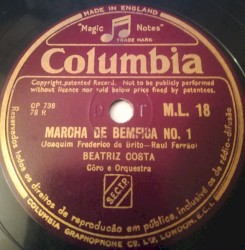 Grande marcha de Lisboa / Marcha de Bemfica no. 1