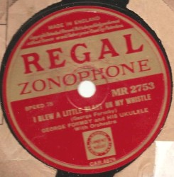 I Blew a Little Blast on My Whistle / In My Little Snapshot Album