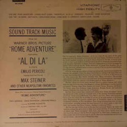 Sound Track Music From The Warner Bros. Picture "Rome Adventure" And Other Neapolitan Favorites
