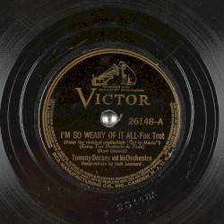 I’m So Weary of It All / Never Again