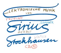 Elektronische Musik Von Sirius in 4 Versionen