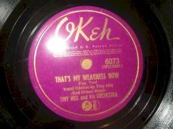 That's My Weakness Now / Lady of the Evening