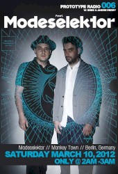 PrototypeRadio 006: Modeselektor