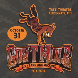 2014-10-31: Taft Theatre, Cincinnati, OH, USA