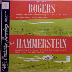 Mainly Rogers and Hammerstein