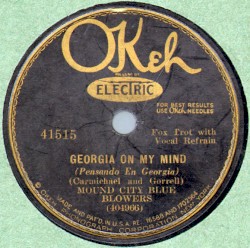 Georgia on My Mind / I Can't Believe That You're in Love With Me