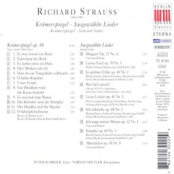 Krämerspiegel / Ausgewählte Lieder