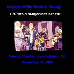 1988‐11‐12: California Hungerthon Benefit, The Palace, Hollywood, CA, USA