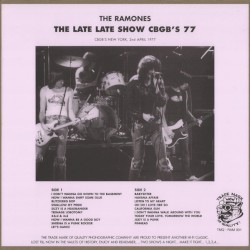 The Late Late Show CBGB’s 77