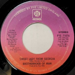 Sweet Lady From Georgia / Sugar Honey Love