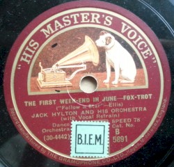 The First Week-End in June / If Your Kisses Can't Hold the Man You Love