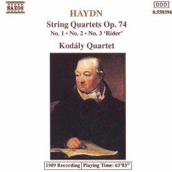String Quartets, op. 74: No. 1 / No. 2 / No. 3 "Rider"