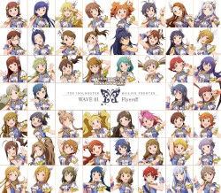THE IDOLM@STER MILLION THE@TER WAVE 01 Flyers!!!