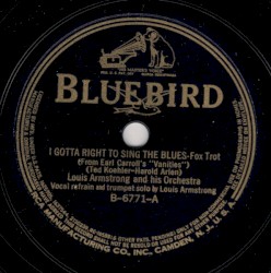 I Gotta Right to Sing the Blues / High Society
