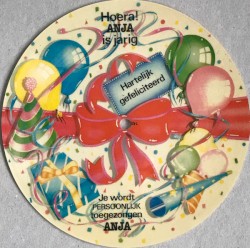 Hoera! Anja is jarig