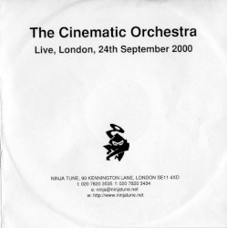 Live, London, 24th September 2000