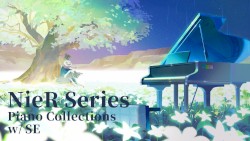 1 hour of Rainy Night Music 🌙 NieR Series Piano Collections
