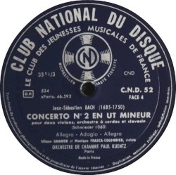 Concertos pour violons