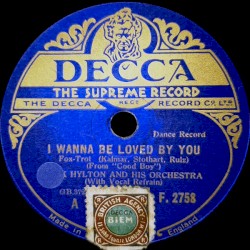 I Wanna Be Loved by You / It's Great to Be in Love