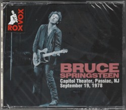 Capitol Theater, Passiac, NJ: September 19, 1978