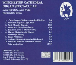 Winchester Cathedral Organ Spectacular