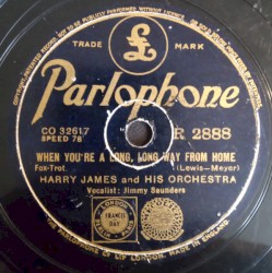 When You're a Long, Long Way From Home / Strictly Instrumental