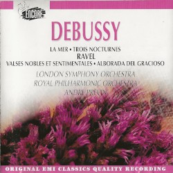 La Mer / Trois Nocturnes / Valses nobles et sentimentales / Alborada del gracioso