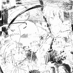 во время стирания(de kooning)