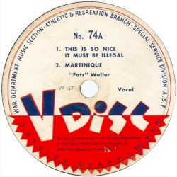 This Is So Nice It Must Be Illegal / Martinique / Waller Jive / Hallelujah