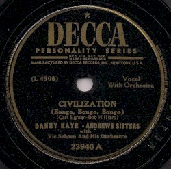 Civilization (Bongo, Bongo, Bongo) / Bread and Butter Woman