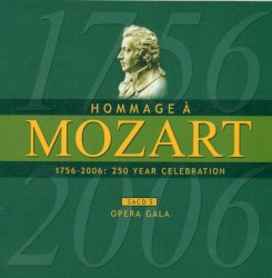 Mozart (A Homage) - 250 Year Celebration, Vol. 5 (Opera Gala)