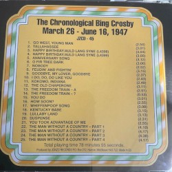 The Chronological Bing Crosby Volume 45 1947