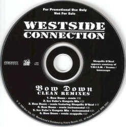 Bow Down (clean remixes)