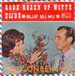 Rode rozen op witte zijde / Blijf bij mij