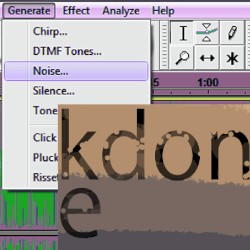 Generate Noise… kdone